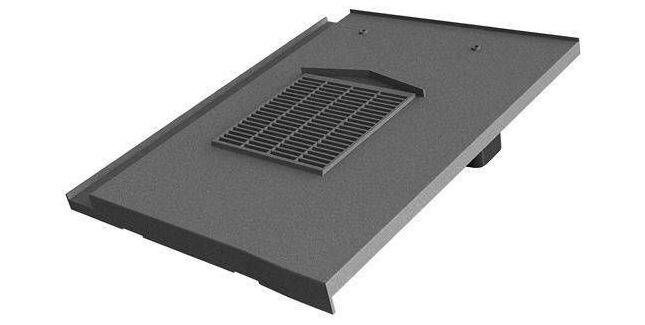 Glidevale Universal Flat Interlocking In-Line Tile Vent - 420mm x 330mm