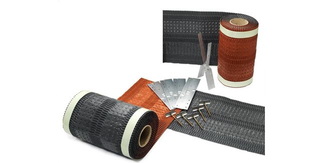 Glidevale Protect Fulmetal RediRoll Universal Dry Fix Ventilated Ridge &amp; Hip System