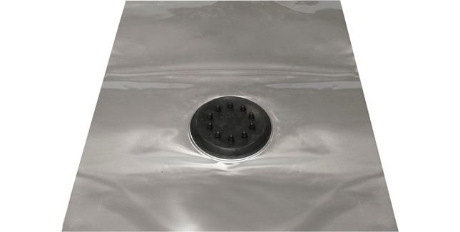 SolarDek Seldek Aluminium Multicable Flashing - Black EPDM (500 x 600mm)