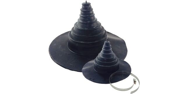ClassicBond EPDM Waterproof Pipe Boot Seal with Adjustable Hose Clip