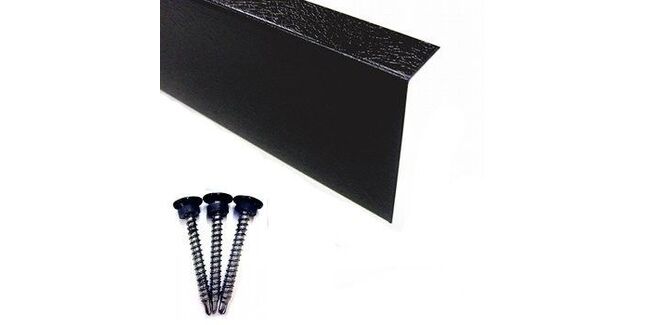 Metal Edge Shed Roof Trim - 25mm x 50mm x 2m