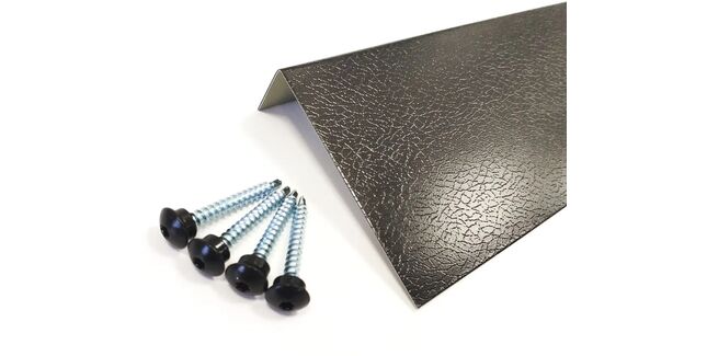 Metal Wall Trim for Rubber Roofing (2m)