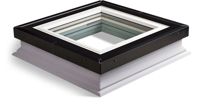 FAKRO DXG Fixed Modular Double Glazed Flat Roof Window (70cm x 70cm)