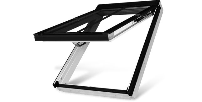 Fakro FPW-V/C P5 preSelect White Acrylic Conservation Top Hung Roof Window