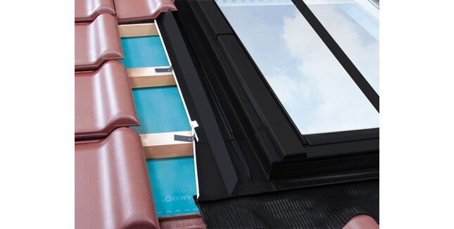 Fakro EZJ-A/C Profiled Tile & Interlocking Slate Recessed Conservation Flashing Kit - For up to 45mm