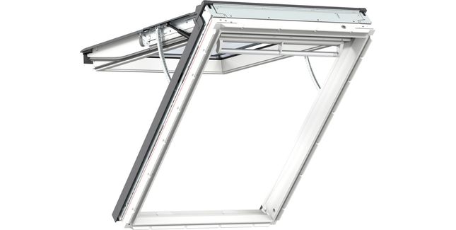 VELUX GPU PK08 007021U White Maintenance-Free Top Hung INTEGRA Electric Window - 94cm x 140cm