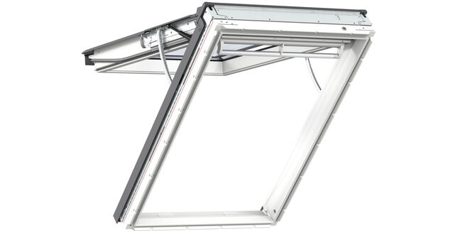 VELUX GPU FK08 006621U White Maintenance-Free Top Hung INTEGRA Electric Window - 66cm x 140cm