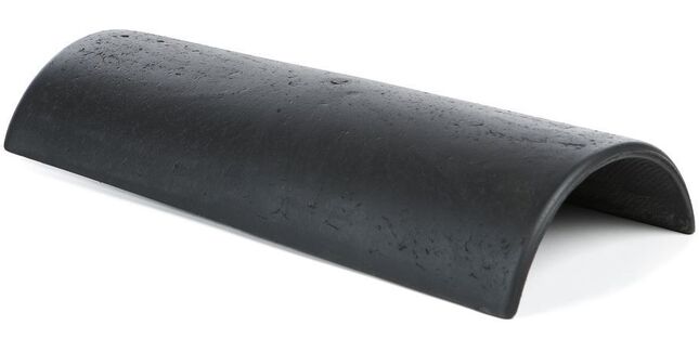 SVK Half Round Fibre Cement Ridge - Blue-Black (with Copper Fixing Clip)