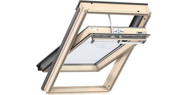 VELUX GGL MK08 306821U Pine Centre Pivot INTEGRA Electric Window - 78cm x 140cm