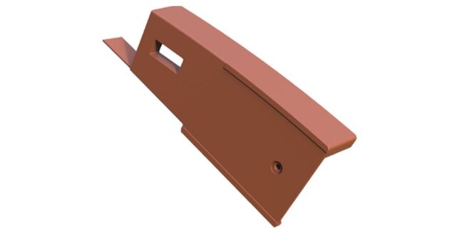 Forticrete Gemini &amp; Minislate Roof Tile Dry Verge - Pack of 15