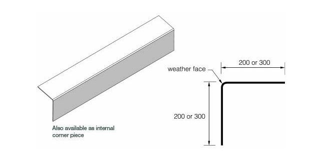 Eternit External Corner - 300mm