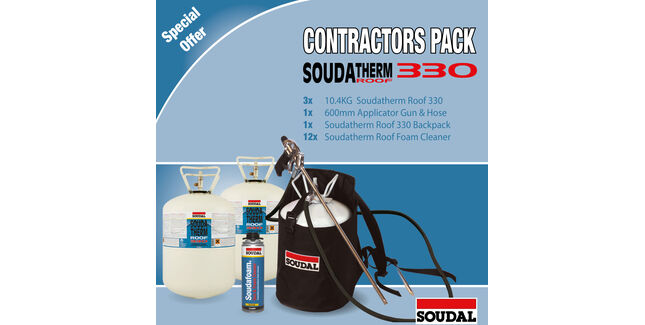 Soudatherm Roof 330 Contractor Pack - 360m2 (330CP)