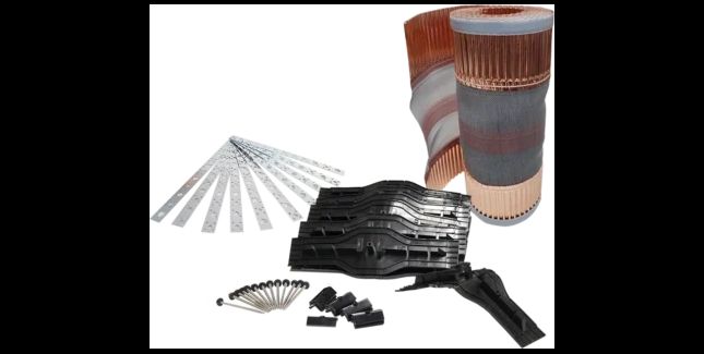 Kytun Copper Universal Dry Ridge Tile Fixing Kit - 6m
