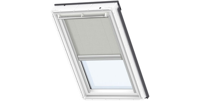 VELUX FML 1259S Electric Pleated Blind - Classic Sand