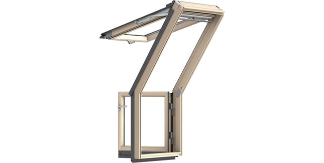 VELUX GEL M08 SE0L223 Twin Roof Terrace R/H for 8mm Slate 158 x 245cm