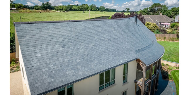 SSQ Riverstone First Argentinean Slate Roof Tile - Medium Grey