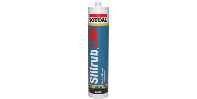 Soudal Silirub LMN Neutral Cure Silicone Sealant - Box of 24