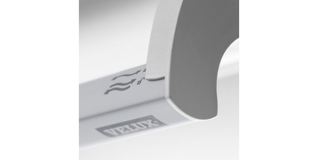 VELUX GGU SK08 0067 White Maintenance-Free Centre Pivot Window - 114cm x 140cm