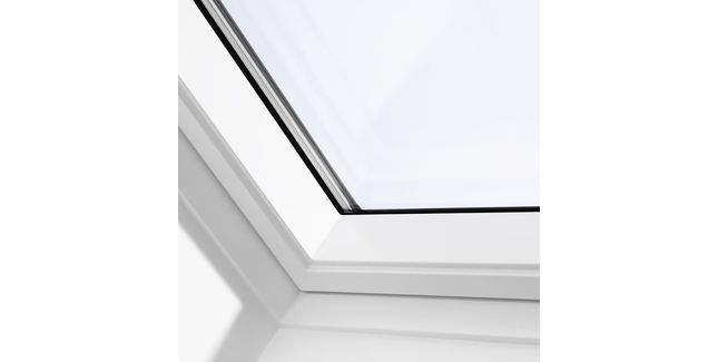 VELUX GGU SK08 006730 White Maintenance-Free Centre Pivot INTEGRA Solar Window - 114cm x 140cm