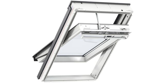 VELUX GGU CK02 006221U White Maintenance-Free Centre Pivot INTEGRA Electric Window - 55cm x 78cm
