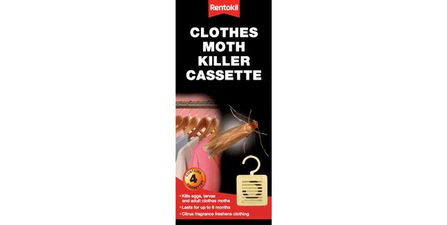 Rentokil Clothes Moth Killer Cassette - 4 Pack