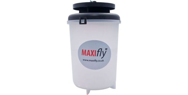 Maxifly Fly Trap Including 2 x Maxifly Bait and 2 x Maxidry Sachets