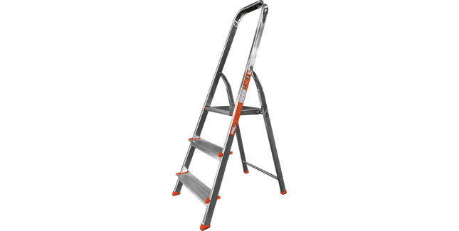 Lyte Trade Professional Lightweight Aluminium Platform Step Ladder