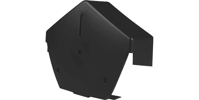 Timloc Universal Angled Ridge Cap - Black (Pack of 10)