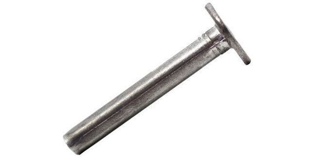 Samac 40mm Aluminium Blunt End Slate Pegs - 1kg (Pack of 162)