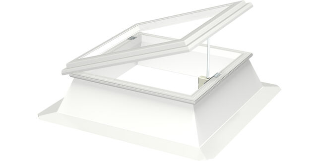 VELUX CVJ 090060 1210 PVC Dome 30cm Vented Base Unit - 90cm x 60cm
