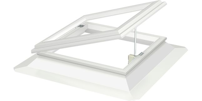 VELUX CVJ 100100 0210 PVC Dome 15cm Vented Base Unit - 100cm x 100cm