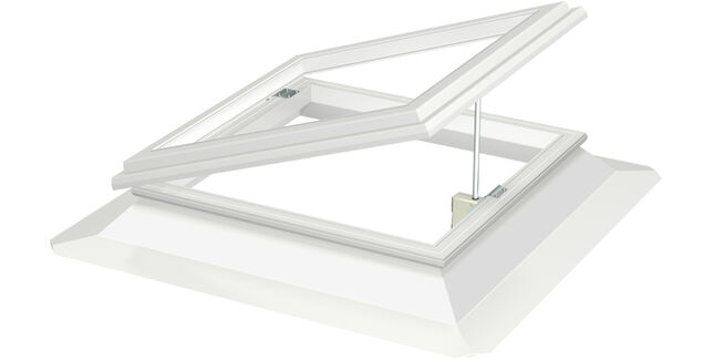 VELUX CVJ 150100 0210 PVC Dome 15cm Vented Base Unit - 150cm x 100cm