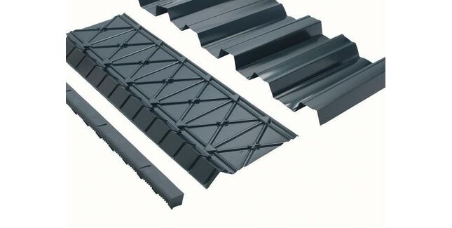 Klober 3-in-1 Roof Eaves Ventilation Pack - Black