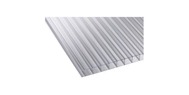 Corotherm/Marlon Clear Polycarbonate Multiwall Roof Sheet - 16mm
