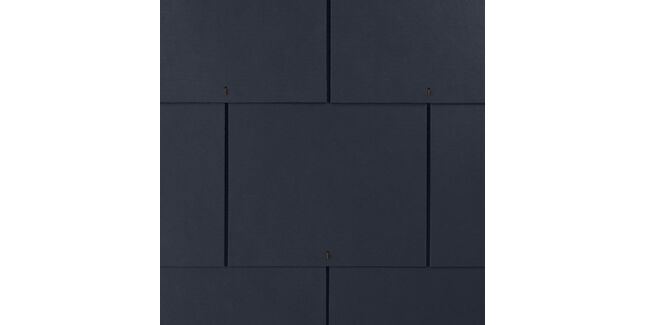 Cedral Thrutone Blue/Black Smooth Fibre Cement Slate Roof Tiles - 500mm x 250mm (20 Per Band)