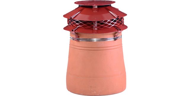 Brewer Ultimate Flue Outlet Round Multifuel Chimney Cowl (Fits Pots 6" - 10")