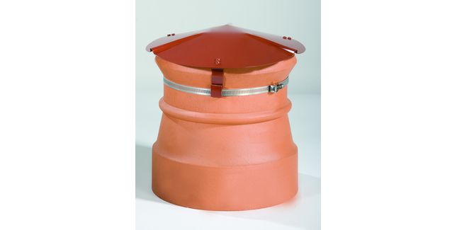 Brewer Aluminium Chimney Capper For Disused Chimneys - Prevents Birds, Rain &amp; Debris (Fits Pots 150mm - 250mm)