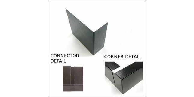 Metal Shed Trim Corner / Connector