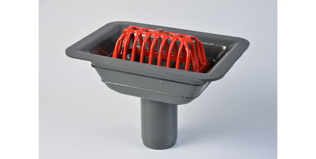 ACO Gully Spigot Aluminium Roof Balcony Drainage Outlet (Dome Grate)
