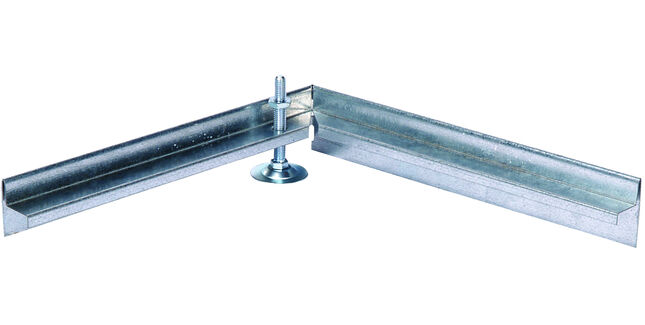 ACO FreeDeck Corner for Fixed Height Channel - 300 x 300mm (Galvanised)