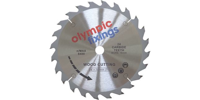 Olympic Fixings Circular Saw Blades Tungsten Carbide Tipped