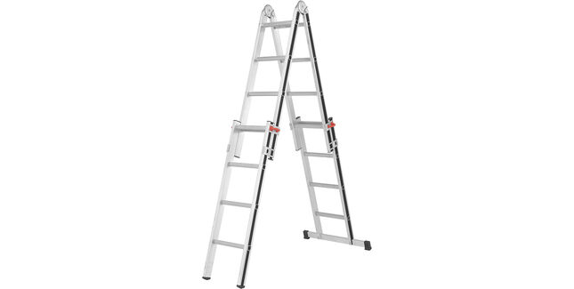 Hymer 4x4 Black Line Telescopic Combination Ladder