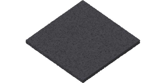 DD Pedestals Raptor Sound Absorbing Rubber Pad - 170mm x 170mm
