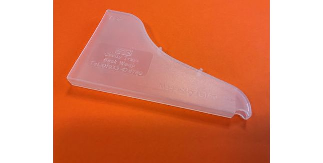 Beak Weep 108mm x 65mm x 8mm (Clear) Pack of 50