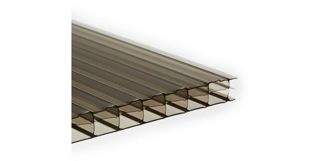 Force Cut to Size Bronze Multiwall Polycarbonate Sheeting