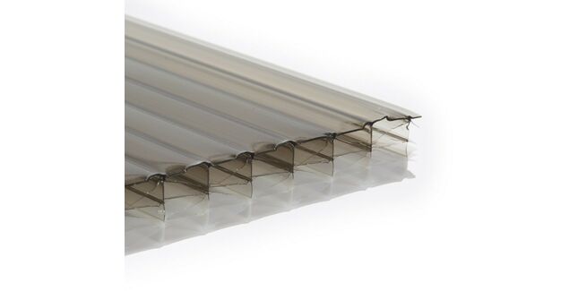 Force Cut to Size Bronze/Opal Multiwall Polycarbonate Sheeting
