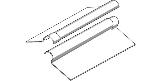 Eternit UrbanPro Two Piece Plain Wing Ridge