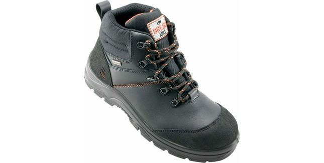 Unbreakable Meteor Waterproof Safety Work Black Boot