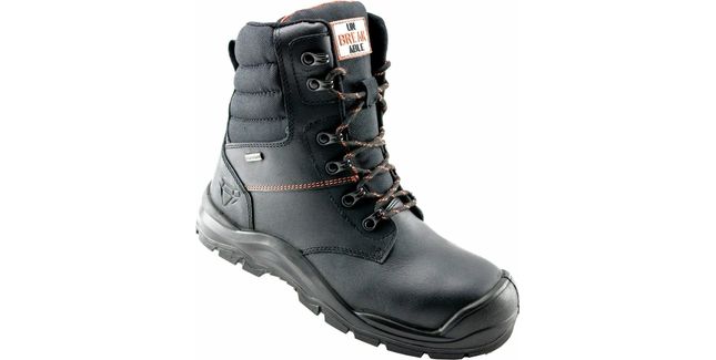 Unbreakable Tornado Waterproof Black Zip Safety Work Boot