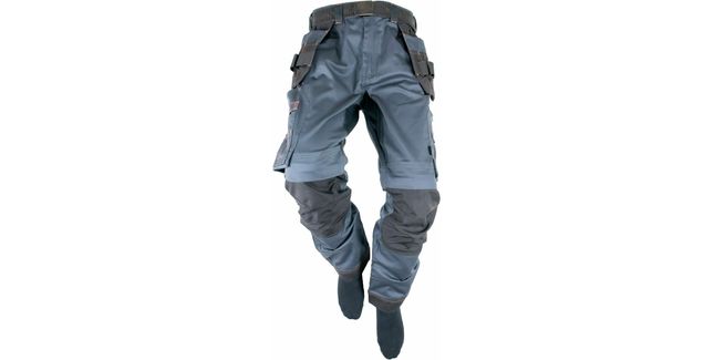 Unbreakable Reflex Pro Holster Grey Heavy Duty Work Trousers
